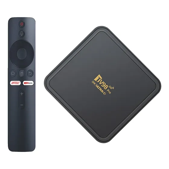 Tv98 Pro Caja De Tv:android 14\u002F8k Hd\u002Fdual 5g Wifi\u002Fbluetooth | Cuotas sin interés