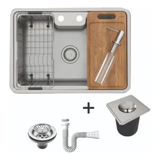 Docol Massima 1611616 Cuba De Cozinha Sobrepor Embutir Com AcessĂłrios Docol Massima 1611616 Cuba De Cozinha Sobrepor Embutir Com AcessĂłrios
