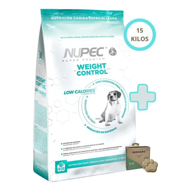 Croquetas Nupec Weight Control 15kg + Regalo Para Tu Perro