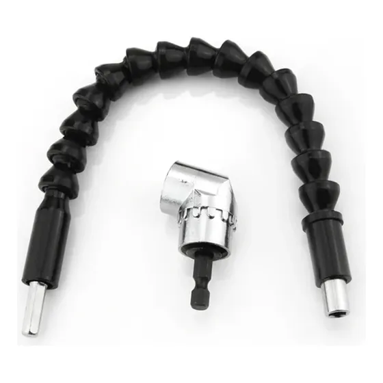 Extensión Flexible 30cm + Adaptador Angular 105°