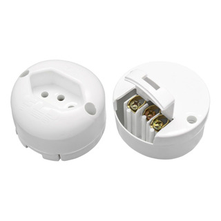 Kit 10 Tomada Externa Redonda 2p+t Nbr 250v 10a C/ Inmetro Kit 10 Tomada Externa Redonda 2p+t Nbr 250v 10a C/ Inmetro