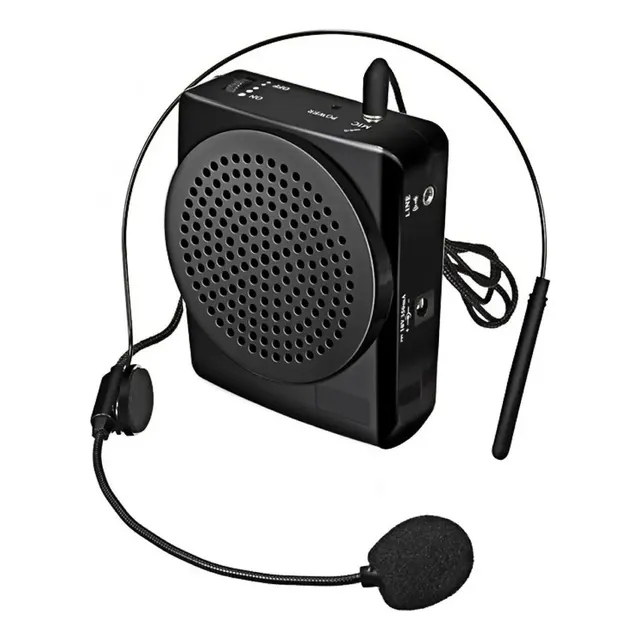 Microfono Vincha Portatil Parlante Altavoz Usb Inalambrico