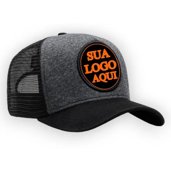 Boné Personalizado Com Sua Logo 3d Alto Relevo 30 Unidades