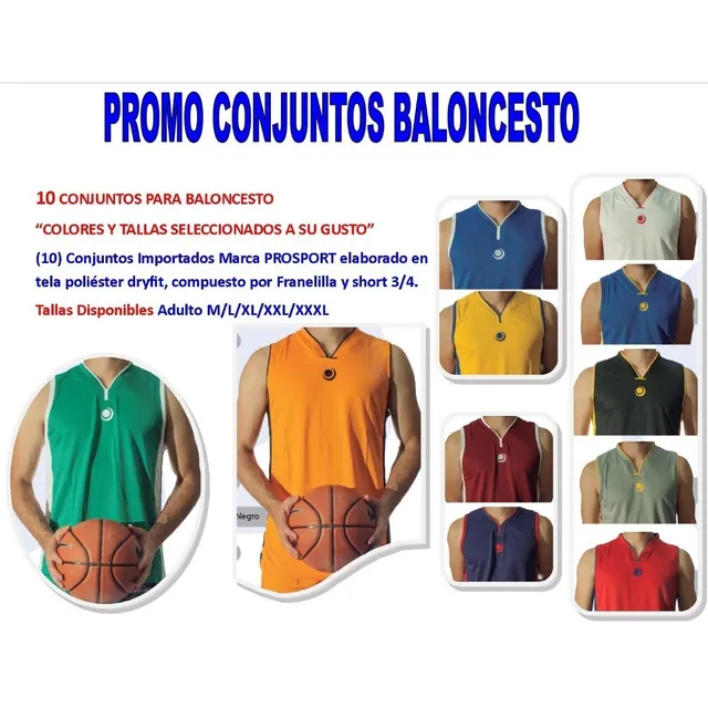Conjunto Franelilla Y Short De Baloncesto Uniforme Basket 