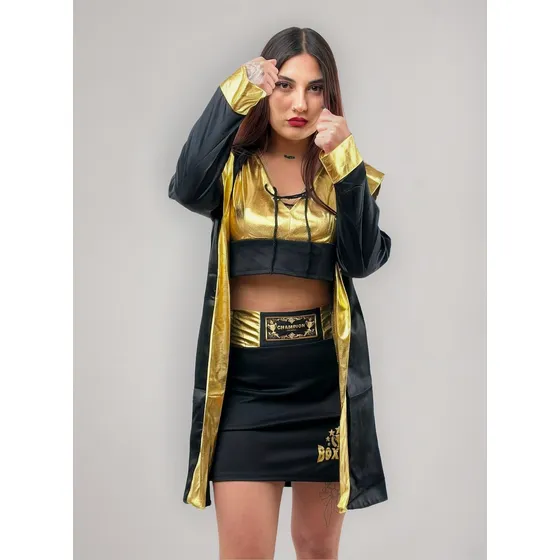 Disfraz Cosplay Boxeadora Profesional Campeona Boxear