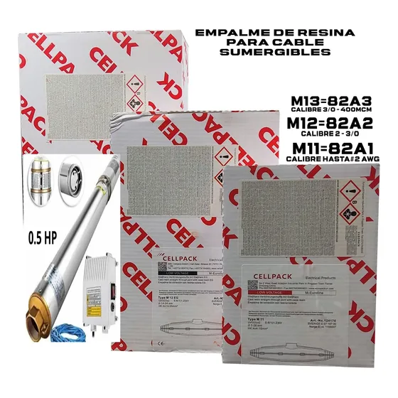 Empalmes Resina Para Bombas Sumergibles