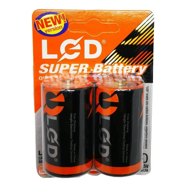 Pila Alcalina Blíster D X2 Tipo D Lr20 Alkaline 