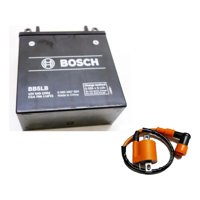 Bobina Competicion + Bateria Bb5lb Bosch - Corven Mirage 110