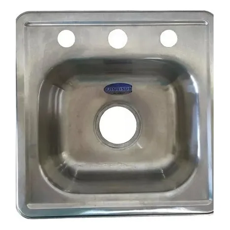 Fregadero 1 Ponchera 40x40cm Empotrar A Inoxidable Fanainox