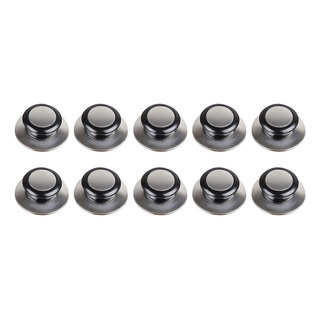 Qipai 1 Conjunto De 10 Alças De Tampa De Panela De Aço Qipai 1 Conjunto De 10 Alças De Tampa De Panela De Aço