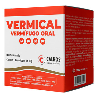 Vermical Cx Com 10 Saches 10 G Vermical Cx Com 10 Saches 10 G
