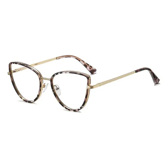 Lentes De Descanso Anti Luz Azul Montura Forma Gato Pc Tlf 