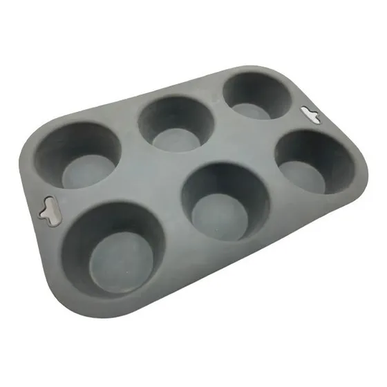 Molde Ponque Cupcakes Silicon 6 Slots Supplies Tpa 2637 Xavi