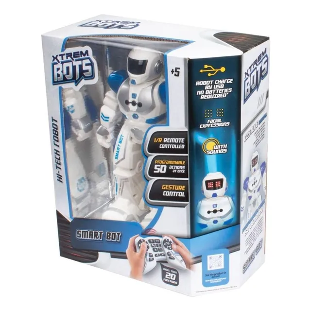 Robô X Trem Bots Smart Bot Com Controle Remoto F00254 Fun Di
