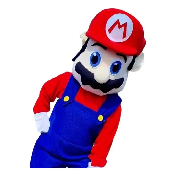 Disfraz Cabezon Mario Bros