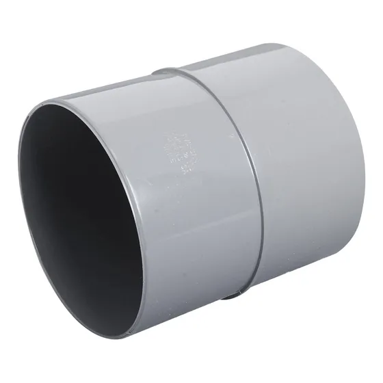 Coplas Pvc Gris Sanitario 110mm  Pack 2 Und