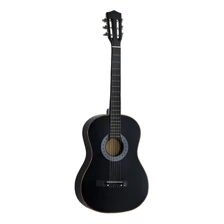 Violão Clássico Queen's Conthey D13751 6 Cordas Aço Preto Verniz Destro