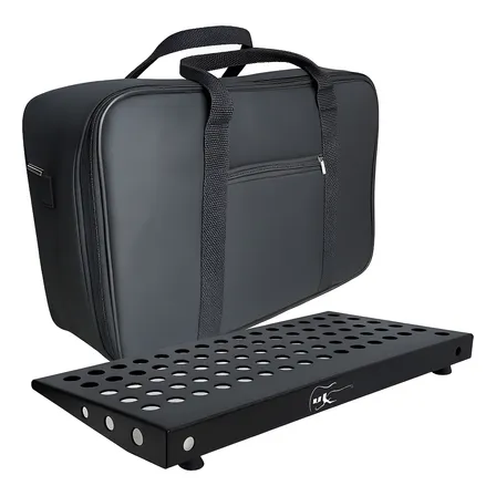Pedalboard 45x30 Kw Parts Com Bag De Transporte Reforçada - Preto