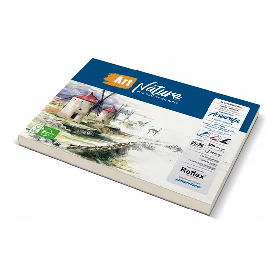 Papel Para Acuarela 25 X 35 Plantec X 20 H 13787 230 Gr