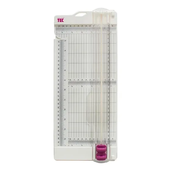 Guilhotina 31cm Cortar Refilar Vincar Compacta Leve Tec