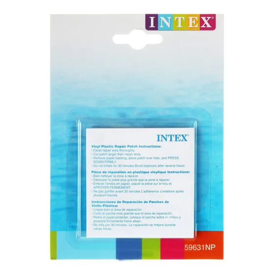 Kit Reparacion Parche Intex 59631 Colchon Pileta Inflable