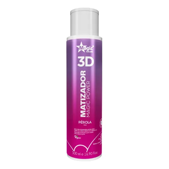 Magic Color Matizador 3d Magic Power Pérola 500ml