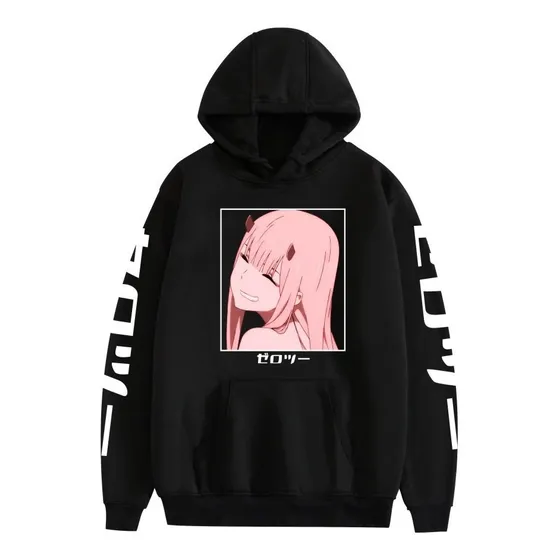 Darling In The Franxx Zero Two,sudadera Con Capucha,cosplay