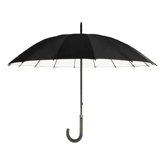 Paraguas Xl Comercial Jl Spa - Anti Uv Y Resistente Al Sol Negro Uv