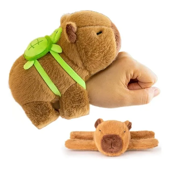 Peluche Capibara Pulsera Capybara Carpincho Importado Suave