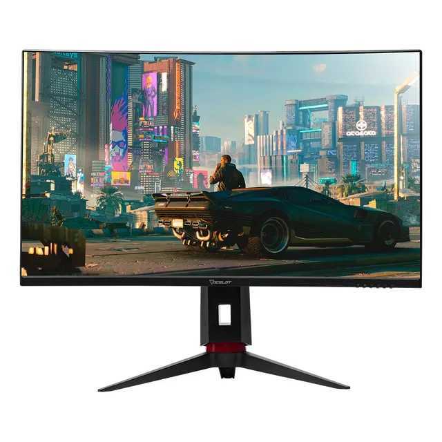 Monitor Gamer Ocelot Curvo 32 Pulgadas Full Hd 180 Hz Negro