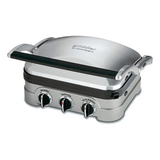 Grill Eletrico Cuisinart Griddler 5 Em 1 Gr4ncbr 1500w 110v Grill Eletrico Cuisinart Griddler 5 Em 1 Gr4ncbr 1500w 110v