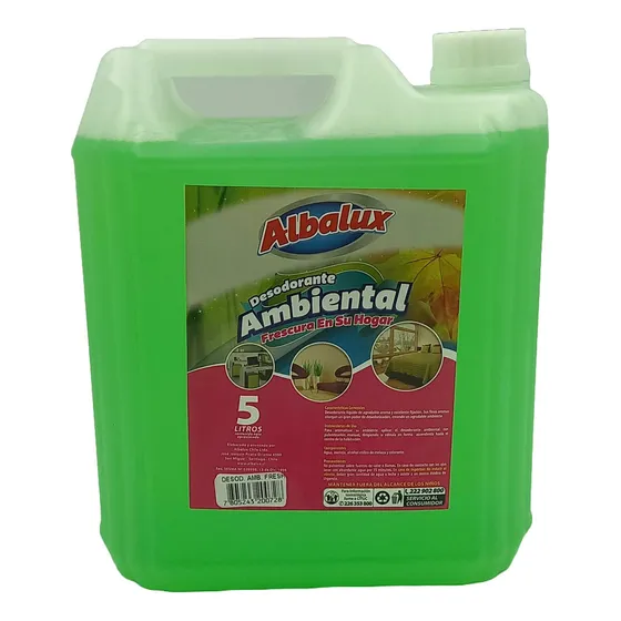 Desodorante Ambiental Albalux - Bidón 5 L - Elige Tu Aroma