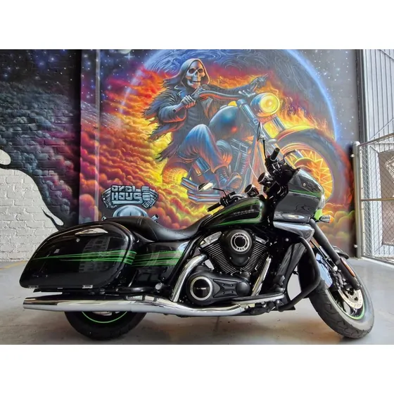 Kawasaki Vulcan Vaquero 1700 Abs 19 Titulo Limpio Checala !!