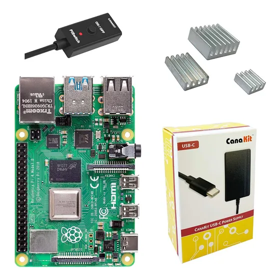 Kit Básico De Raspberry Pi 4 Con 8gb De Ram