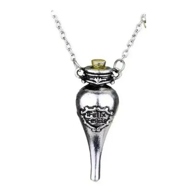 Collar Harry Potter Felix Felicis Botella Hechizo Posion