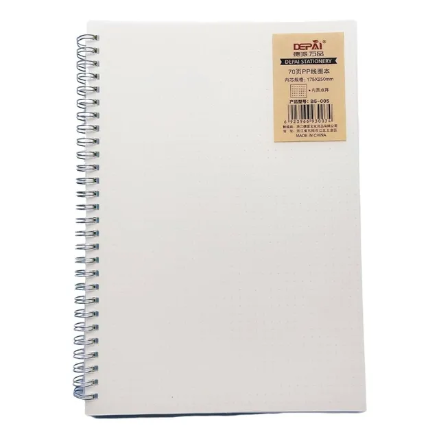 Libreta De Puntos A5 Bullet Journal Transparente