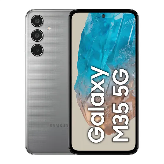 Samsung Galaxy M35 5G 5G 128 GB gris 6 GB RAM