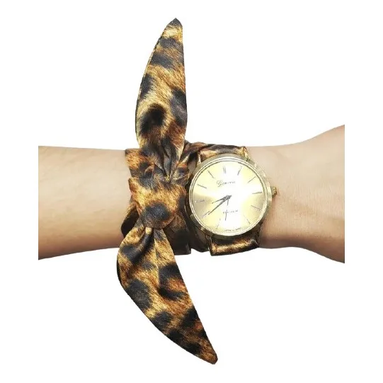Bandana De Animal Print Para Reloj