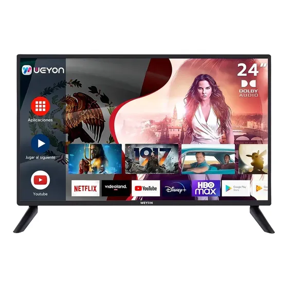 Smart Tv 24 Led Hd Weyon Android 14 Tv Hdmi Usb Wifi 100/240v