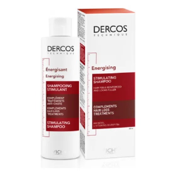 Shampoo Vichy Dercos Estimulante Anti-caída Con Aminexil 400