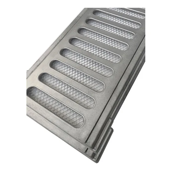 Ralo Linear Para Garagem Grelha Alumínio 15x50 Veículos Leve