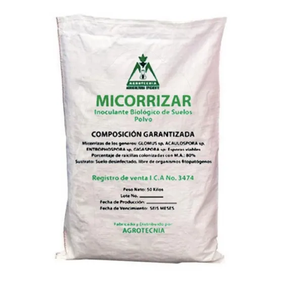 Micorriza Agrotecnia Bulto 50 Kg