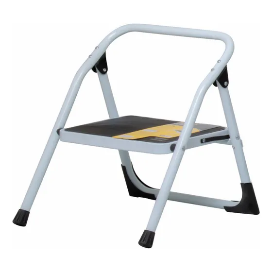 Escalera 1 Peldaño Pretul Estu-p Hierro Blanco Mf Shop