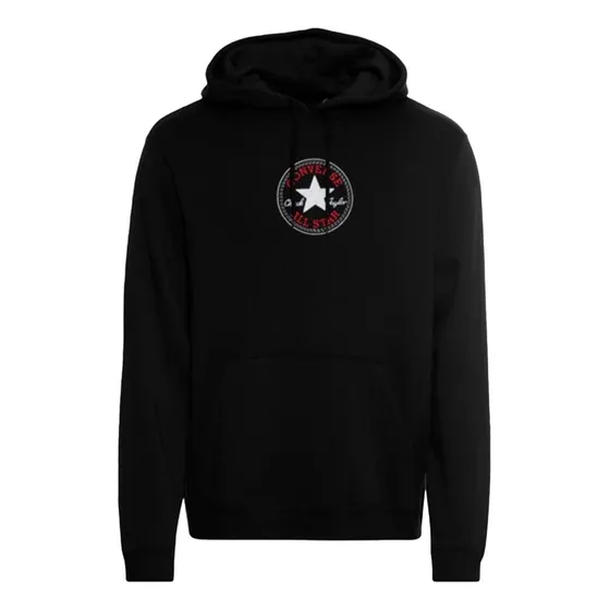 Hoodie Converse Go-to Chuck Taylor Patch-negro
