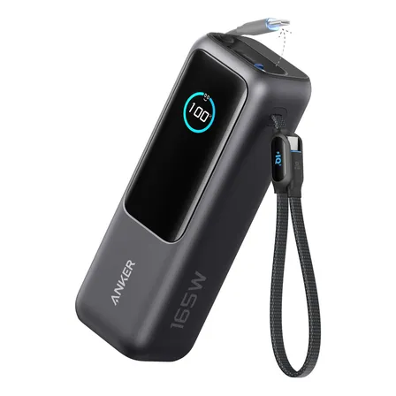 Cargador Portátil Power Bank Anker Laptop, 25000mah 100w Color Negro