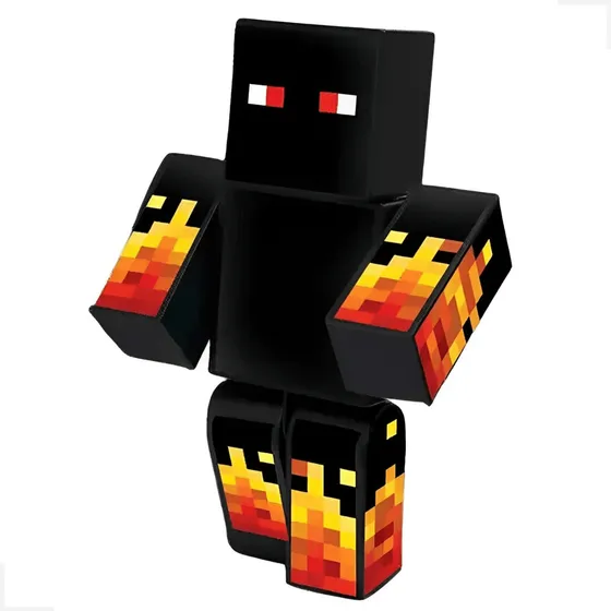 Boneco Athos 35cm Articulado - Minecraft - Algazarra
