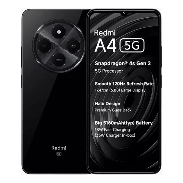 Xiaomi Redmi A4 5g 128gb 4 Ram Dual Sim Negro