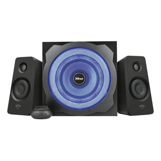 Juego De Altavoces Con Iluminación 2.1 Gxt 628 Tytan Negro Juego De Altavoces Con Iluminación 2.1 Gxt 628 Tytan Negro