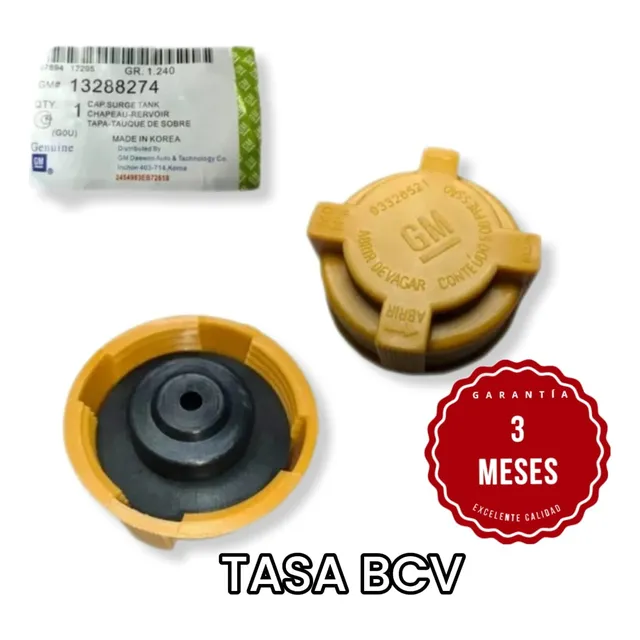 Tapa Envase Refrigentante Aveo Optra Spark Orinoco Gm