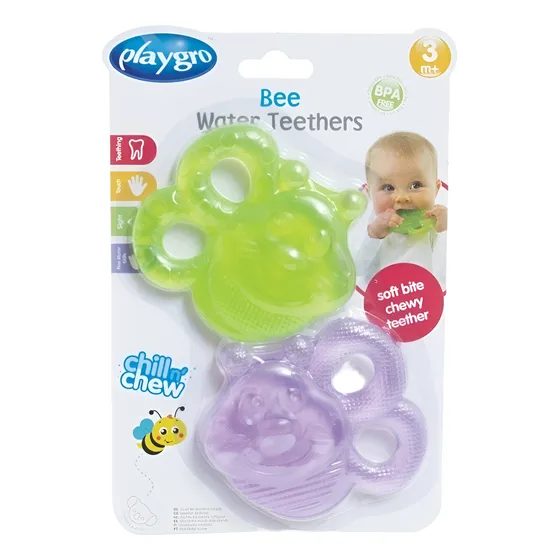 Pack Mordedor De Agua Abeja Playgro